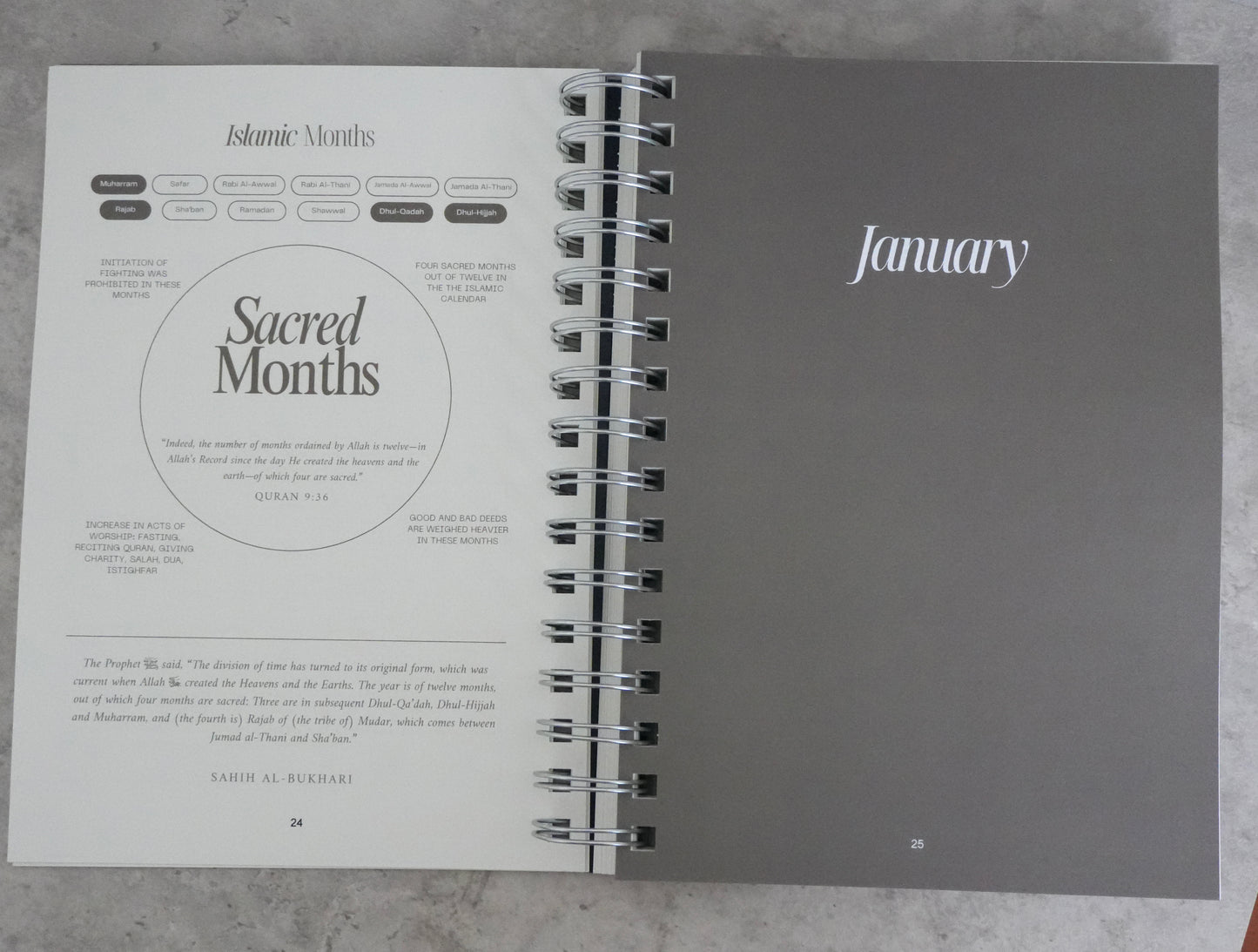 2025 Planner (1446 - 1447) - Pink Bow