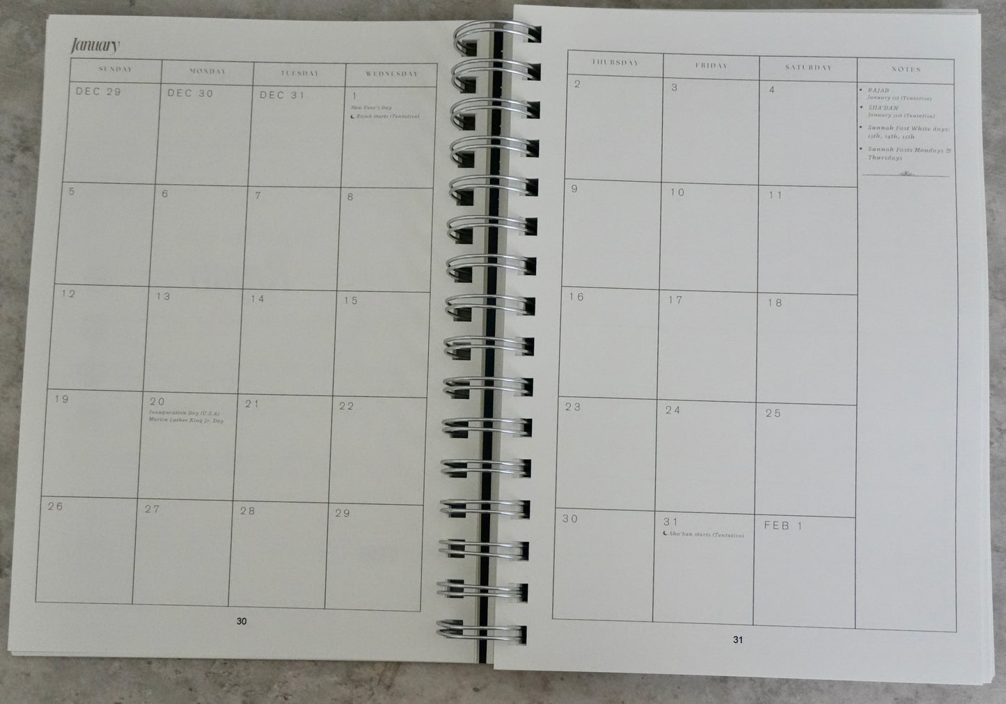 2025 Planner (1446 - 1447) - Pink Bow