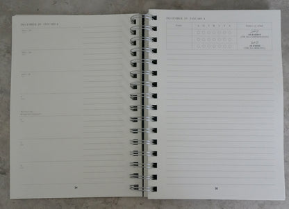 2025 Planner (1446 - 1447) - Midnight Blue